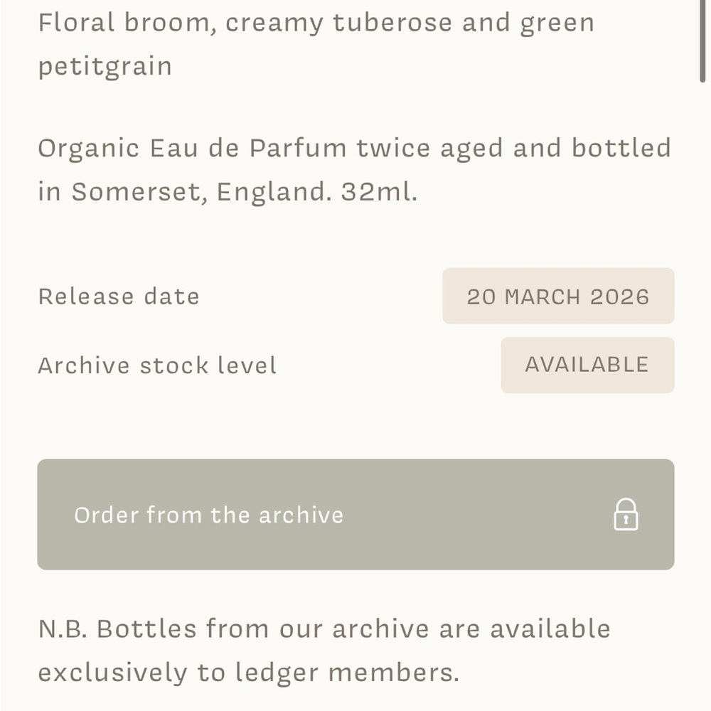 Fern Spring 26 Organic Eau de Parfum - Picture 4 of 8